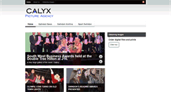 Desktop Screenshot of calyxpix.com